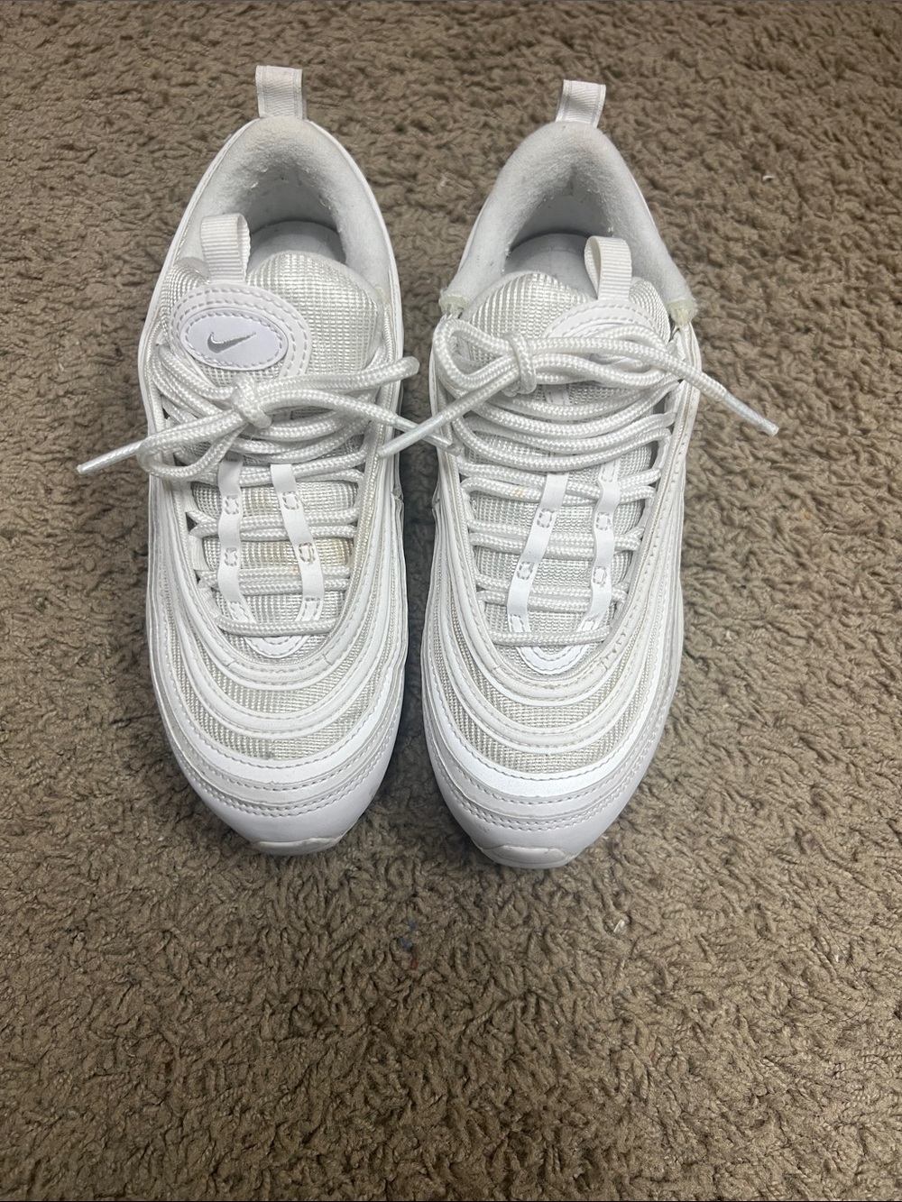Nike Air Max 97 Triple White Sneakers